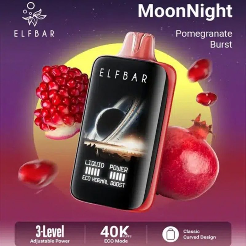 ELF BAR Moon Night 40000 puffs-Pomegranate Burst