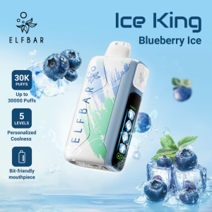 ELFBAR ICE KING 30000 puffs-Blueberry Ice