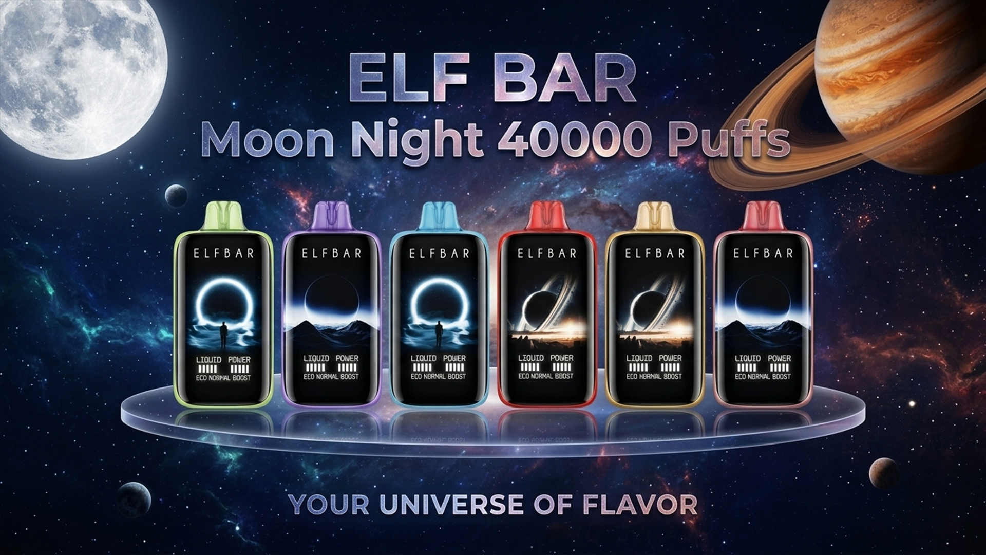 Elf Bar Moon Night 40K