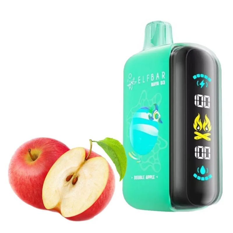 Elf Bar Raya D3 25000 puffs-Double apple