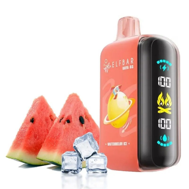 Elf Bar Raya D3 25000 puffs-Watermelon Ice