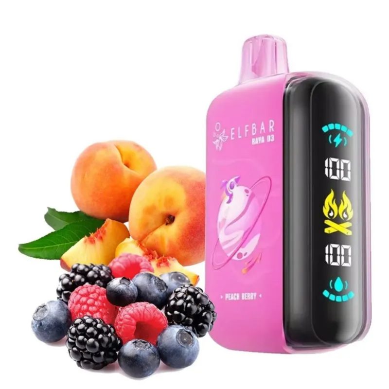Elf Bar Raya D3 25000 puffs-peach berry