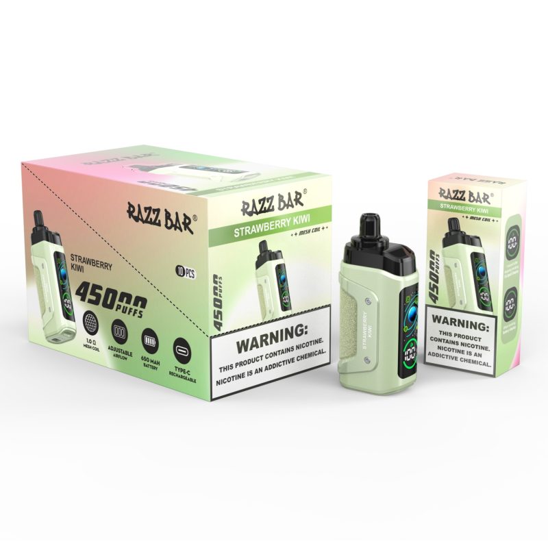 Razz bar 45000 puffs-Strawberry kiwi