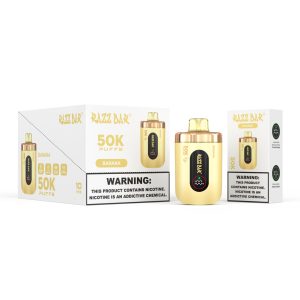 Razz bar 50K puffs-Banana