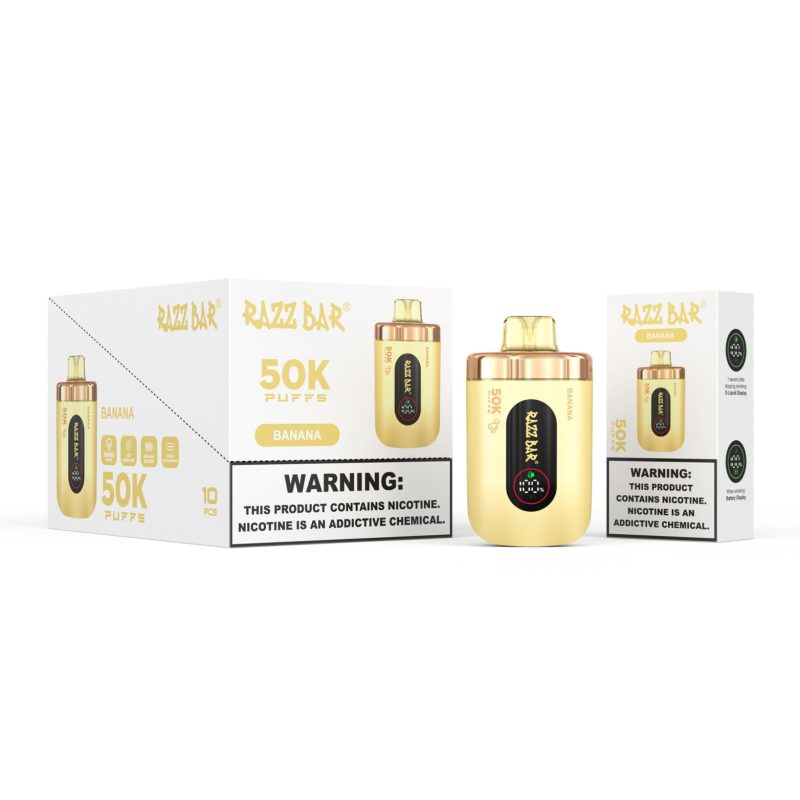 Razz bar 50K puffs-Banana