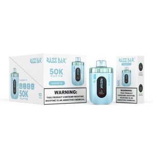 Razz bar 50K puffs-Blueberry ice