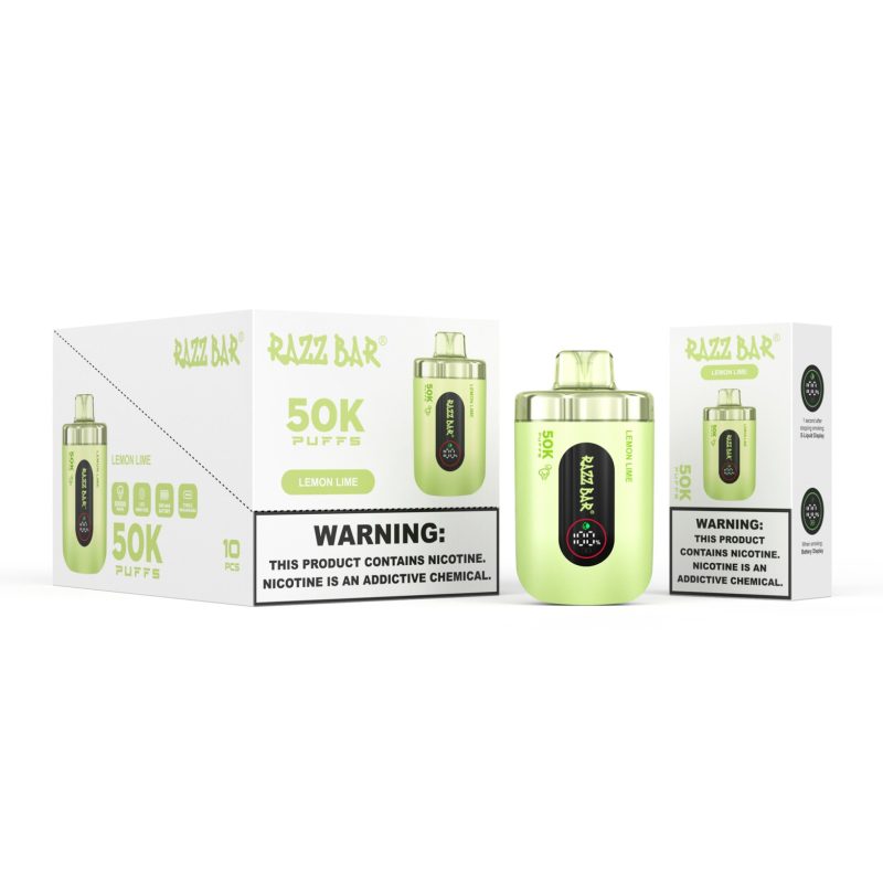 Razz bar 50K puffs-Lemon lime