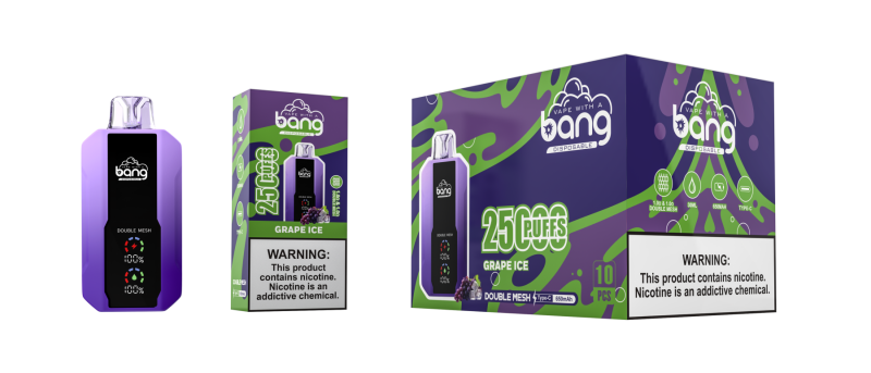 bang 25000 puffs-Grape ice