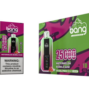 bang 25000 puffs-WATERMELON BUBBLE GUM