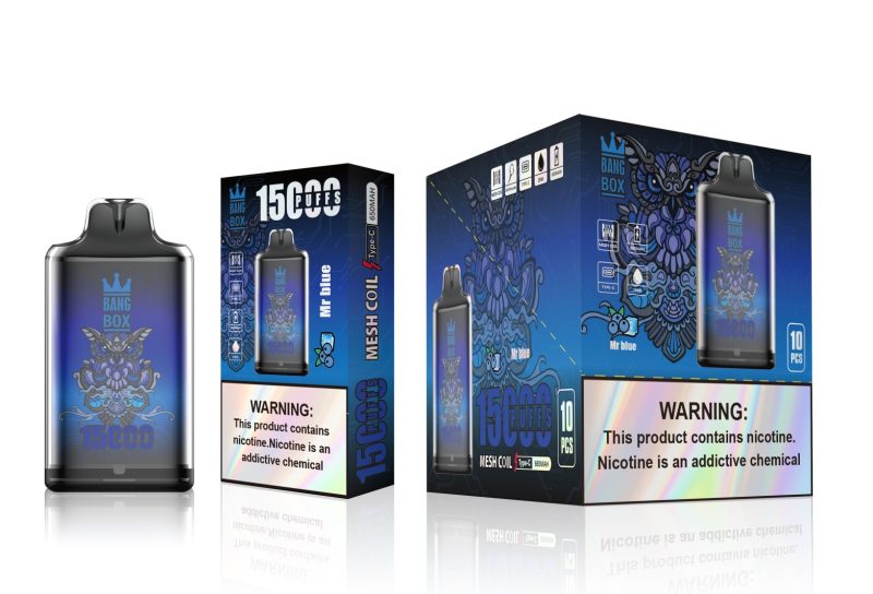 bang box 15000 puffs- Mr blue