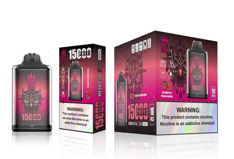 bang box 15000 puffs- Raspberry Watermelon
