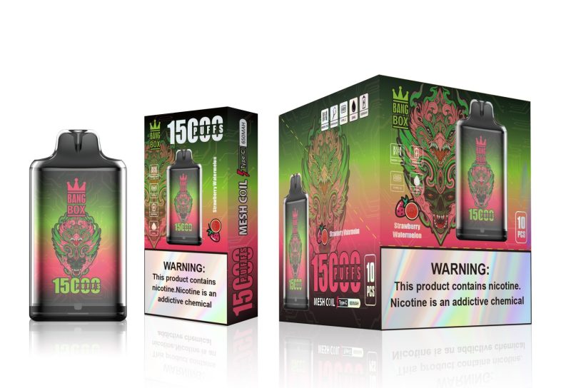 bang box 15000 puffs- Strawberry Watermelon
