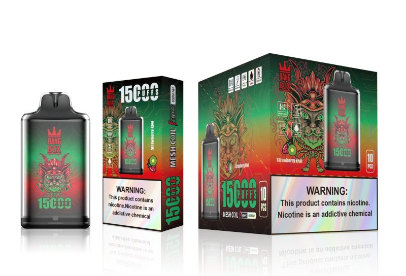 bang box 15000 puffs- Strwberry kiwi