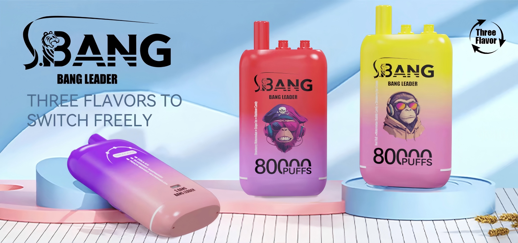 bang leader 80K puffs