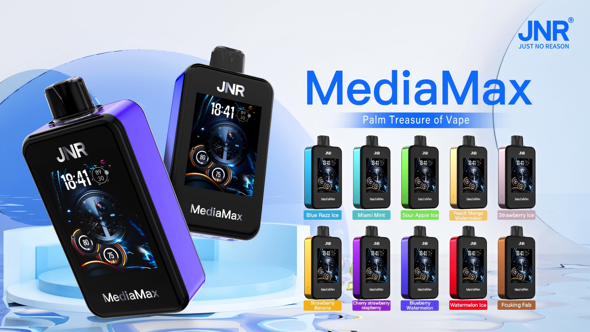 JNR Media Max 40K puffs