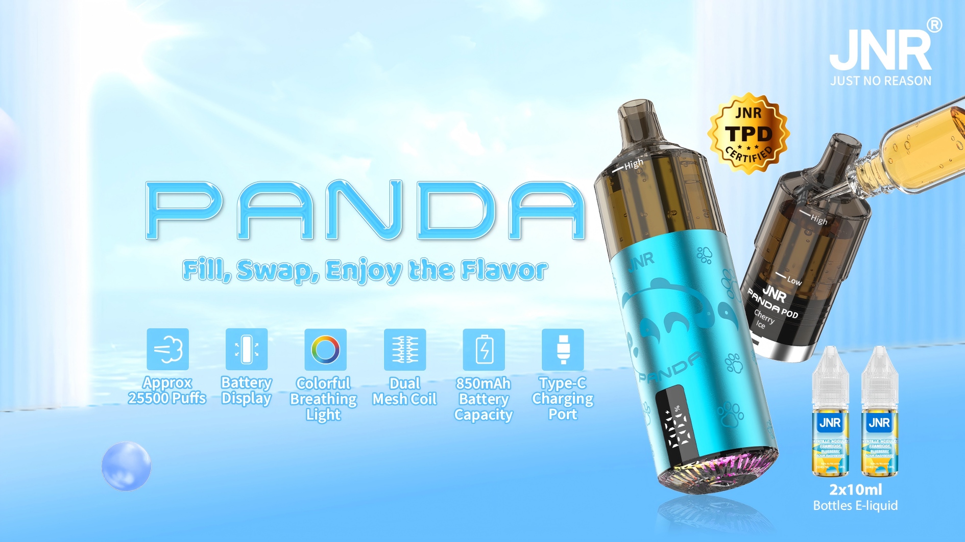 JNR Panda 25.5K puff