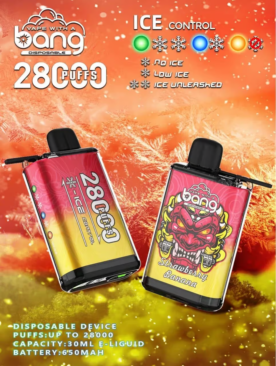 Bang 28000 Puff Ice Control