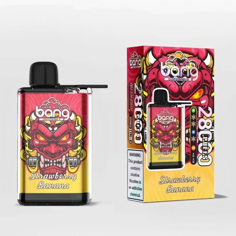 Bang 28000 Puffs Ice Control-Strawberry Banana