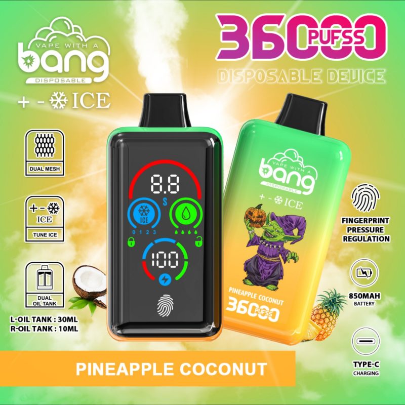 Bang 36000 Ice Level-Pineapple Coconut