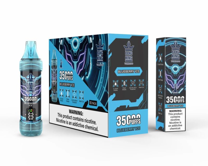 Bang King Tornado 35K Puffs-Blueberry Ice