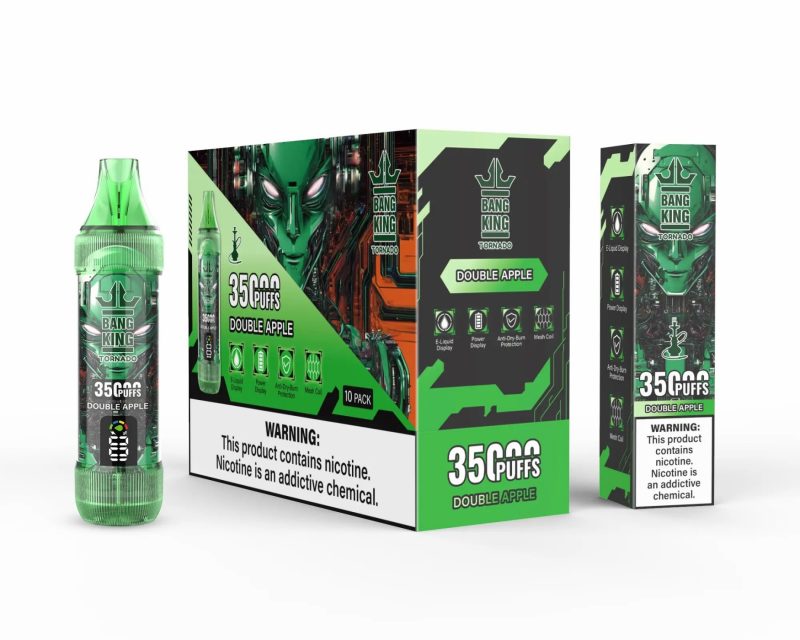 Bang King Tornado 35K Puffs-Double Apple