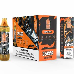 Bang King Tornado 35K Puffs-Peach Ice