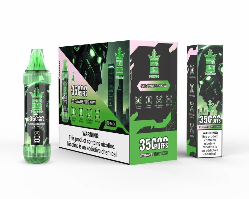 Bang King Tornado 35K Puffs-Strawberry Kiwi