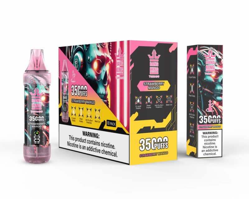 Bang King Tornado 35K Puffs-Strawberry Mango
