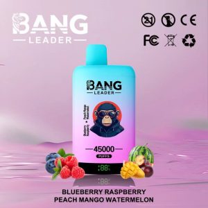 Bang Leader 45000 Puffs-Blueberry Raspberry & Peach Watermelon