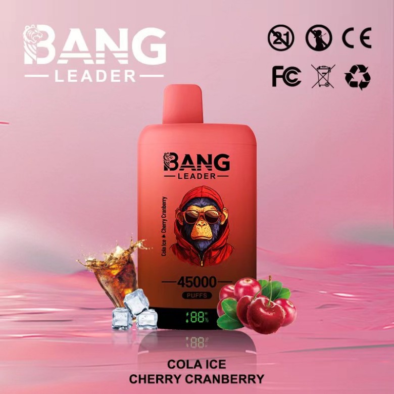 Bang Leader 45000 Puffs-Cola Ice & Cherry Cranberry