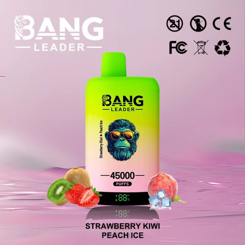 Bang Leader 45000 Puffs-Strawberry Kiwi & Peach Ice