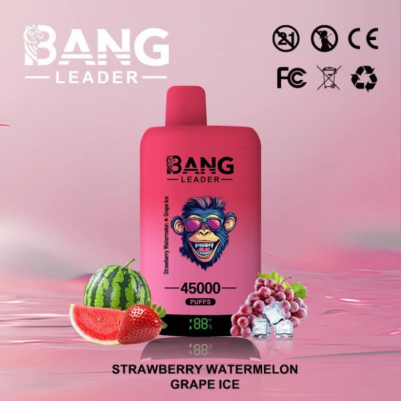 Bang Leader 45000 Puffs-Strawberry Watermelon & Grape Ice