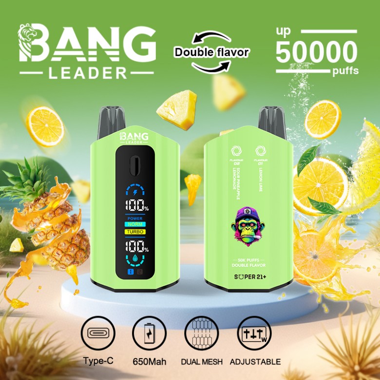 Bang Leader 50k Puffs-Sour Pineapple Lemonade Lemon Lime