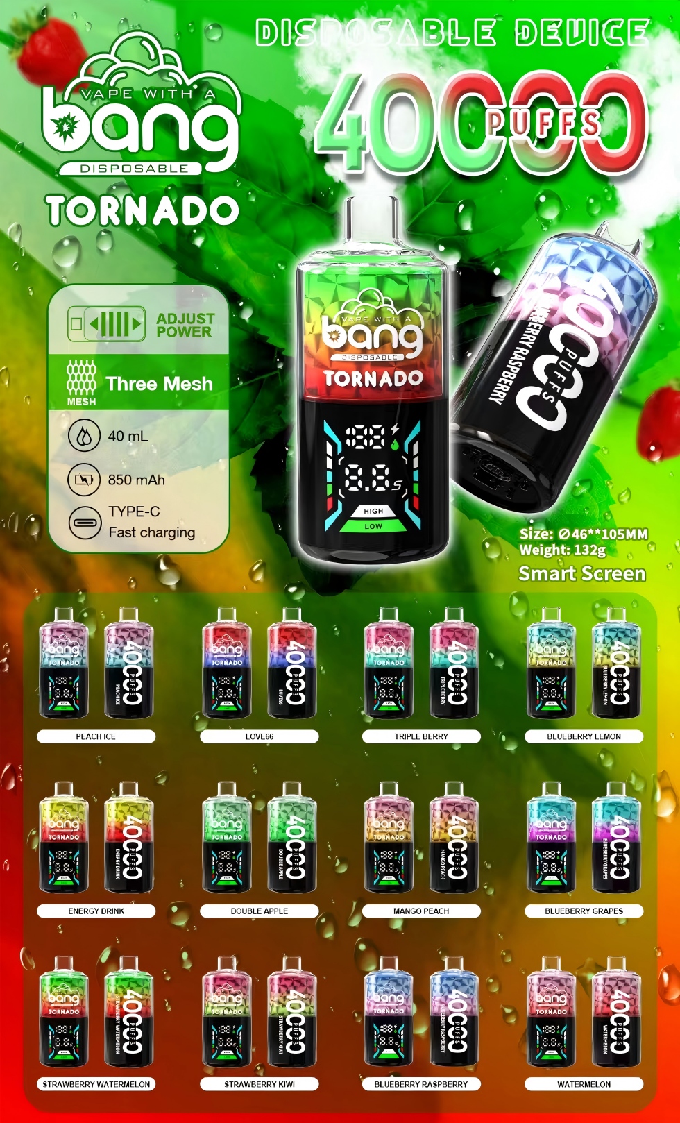 Bang Tonardo 40000 puff