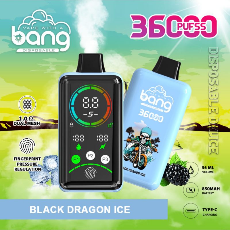 Bang vape 36000-Black-Dragon-Ice