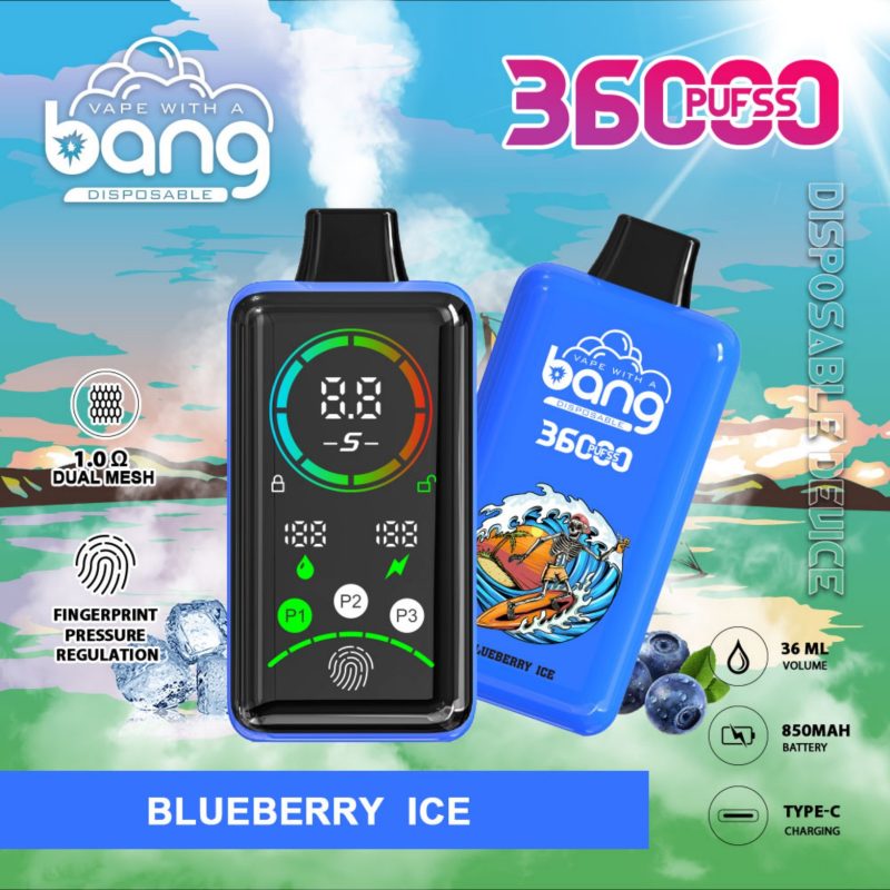 Bang vape 36000-Blueberry--ice