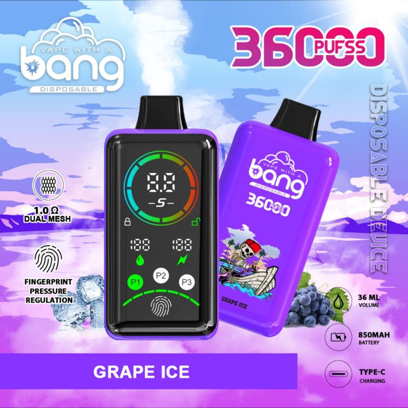 Bang vape 36000-Grape ice