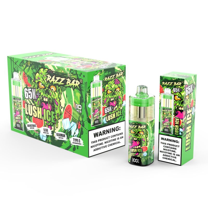 Razz bar 65K+puffs-Lush ice
