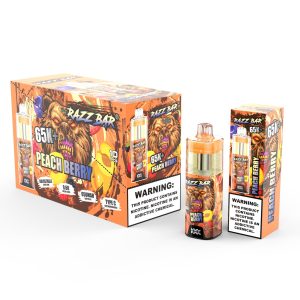 Razz bar 65K+puffs-Peach Berry