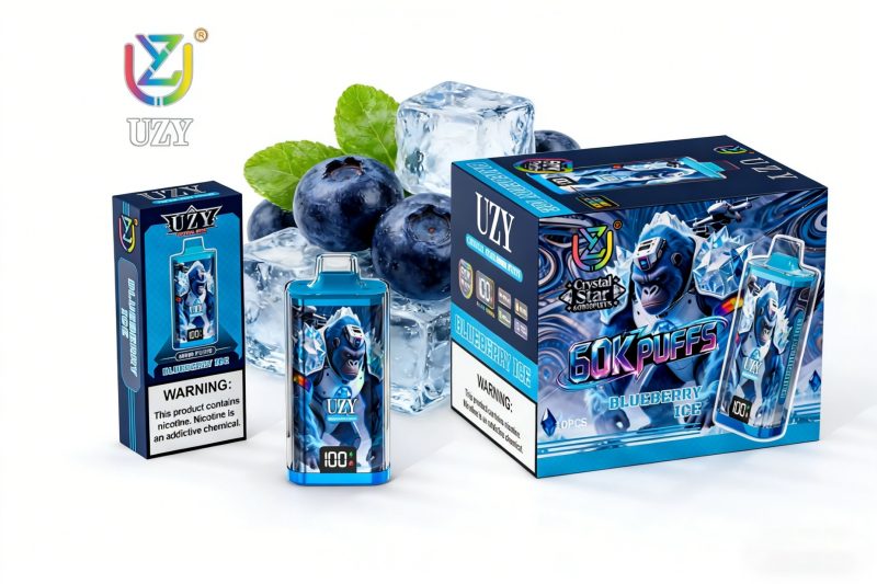UZY Crystal Star 60000-Blueberry Ice