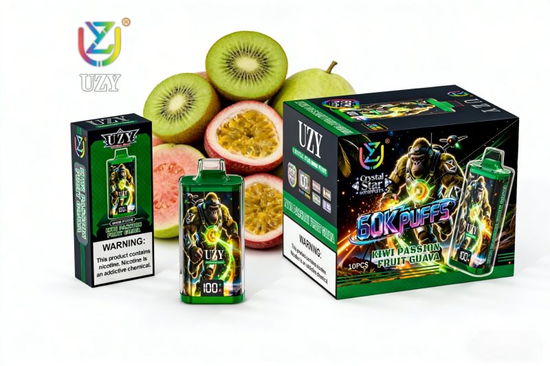 UZY Crystal Star 60000-Kiwi Passion Fruit Guava