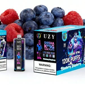 UZY SHISHA HOOKAH KING 120-Blueberry Raspberry