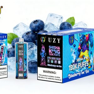 UZY SHISHA HOOKAH KING 120-Blueberry on ice
