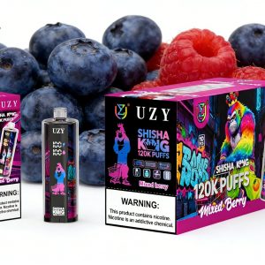 UZY SHISHA HOOKAH KING 120-Mixed berry