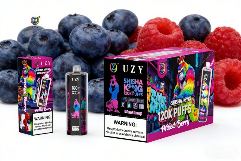 UZY SHISHA HOOKAH KING 120-Mixed berry