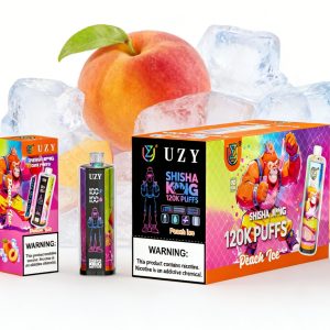 UZY SHISHA HOOKAH KING 120-Peach ice