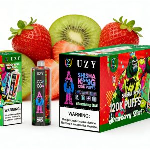 UZY SHISHA HOOKAH KING 120-Strawberry kiwi