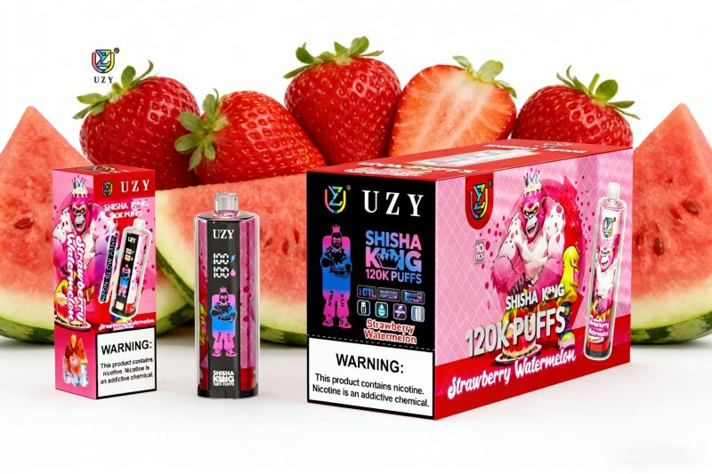 UZY SHISHA HOOKAH KING 120-Strawberry watermelon