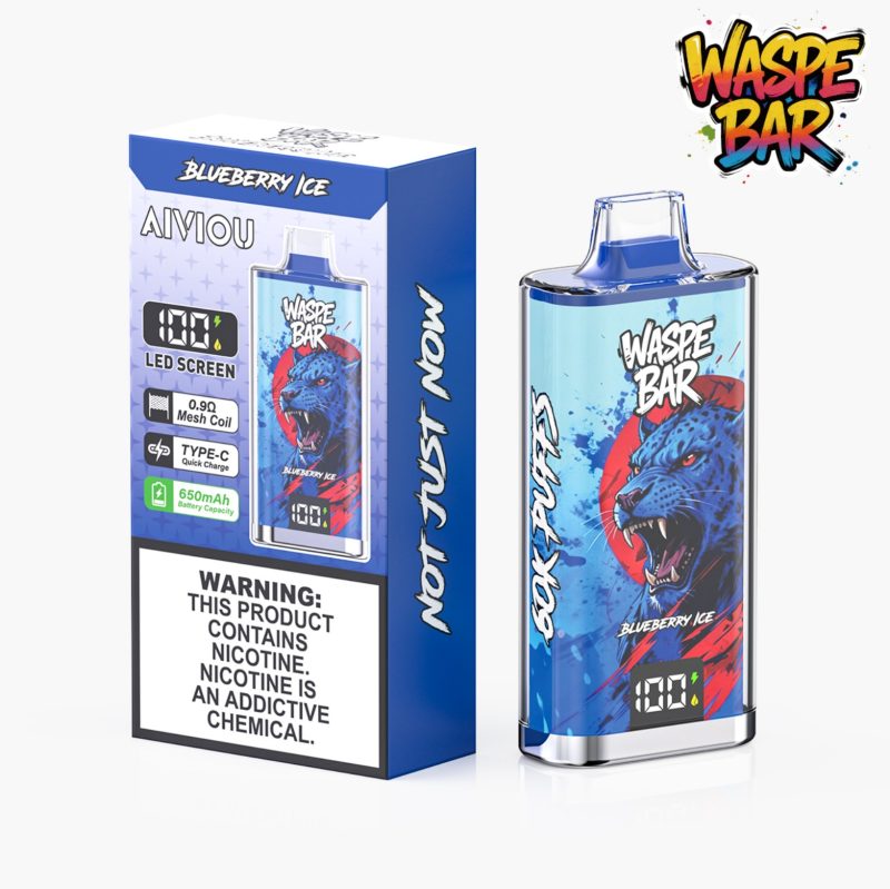 WASPE Bar 60K PUFFS-Blueberry Ice