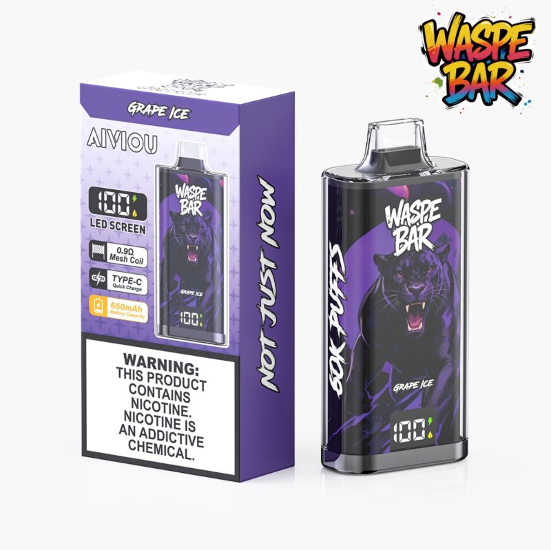 WASPE Bar 60K PUFFS-Grape Ice
